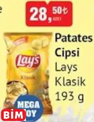 LAYS KLASİK  PATATES CİPSİ